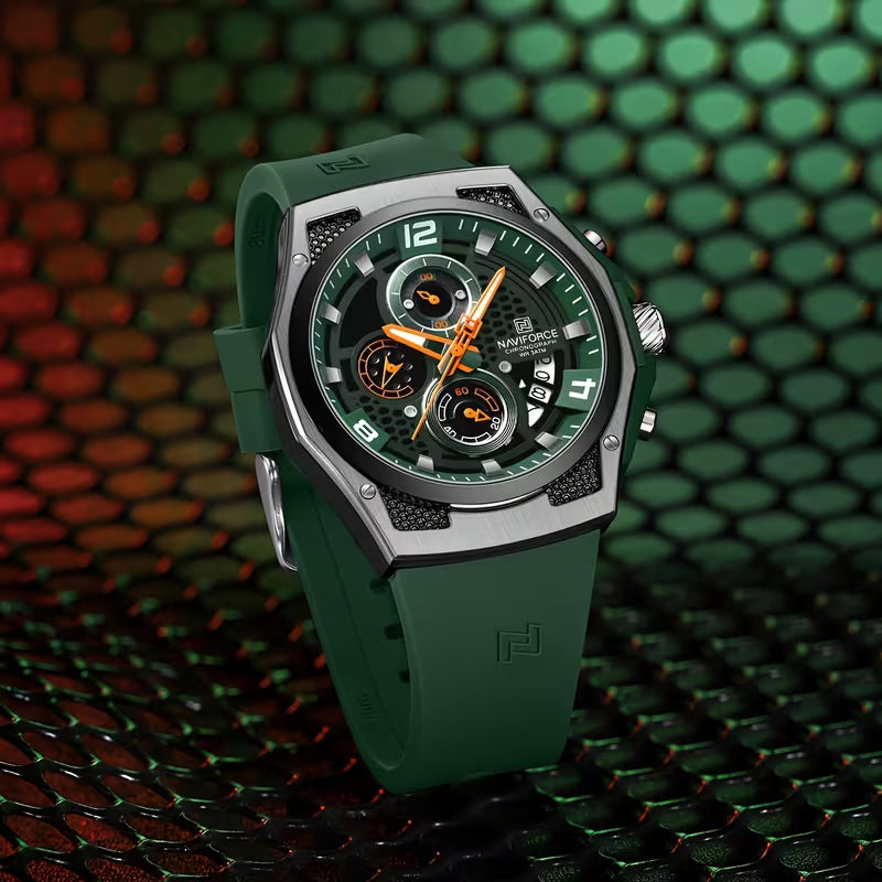 Luxury  Chronograph Watch For Men With Box Perfect For Gift