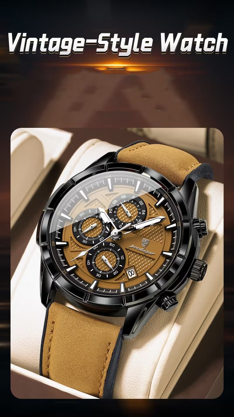 Luxury Chronograph Watch for Men with Box Perfect For Gift